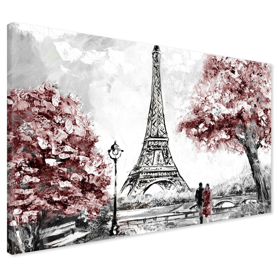 Obraz na płótnie - wieża Eiffla, Paryż, miasto