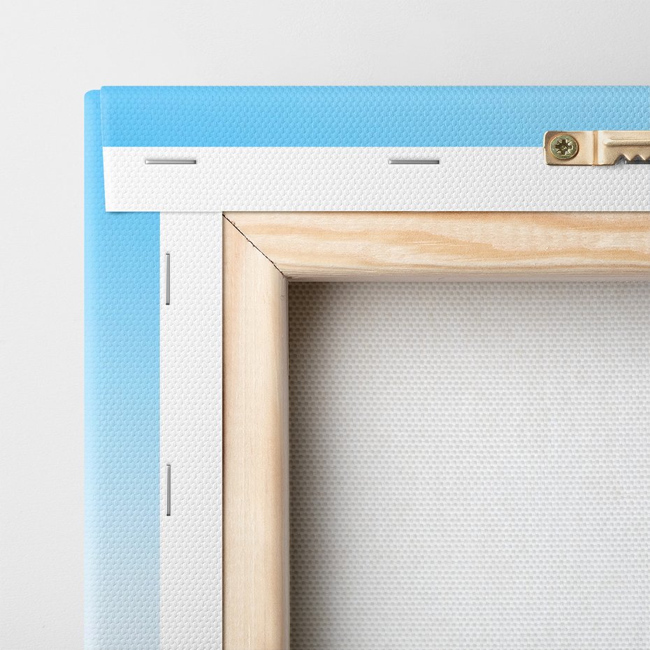 Obraz na płótnie - morze, wyspa, rośliny