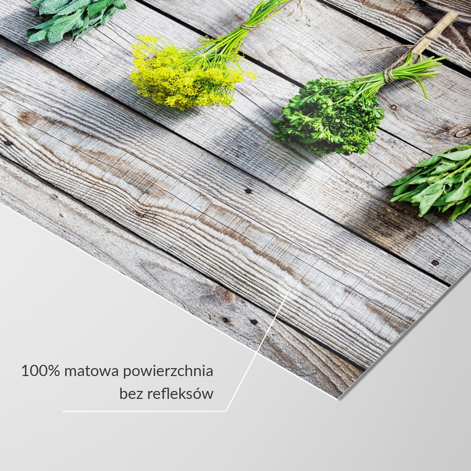 Fototapeta - zioła, drewno, przyprawy