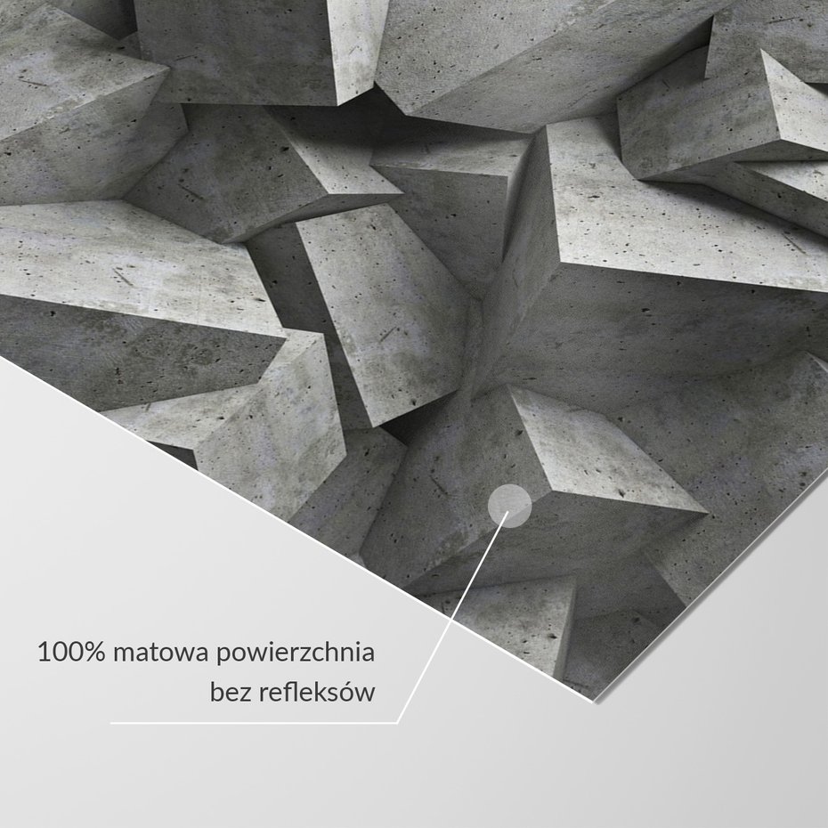 Fototapeta - beton, sześciany, abstrakcja