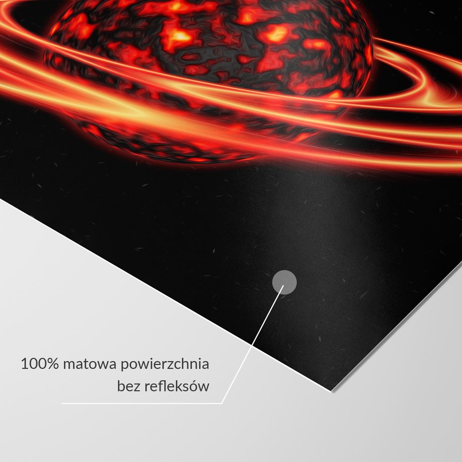 Fototapeta - planeta, kosmos, pierścienie