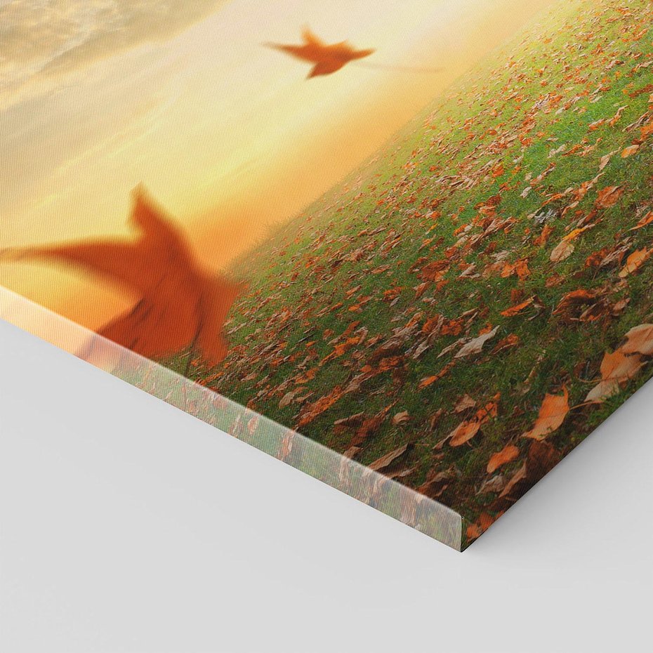 Obraz na płótnie - jesień, drzewo, liście