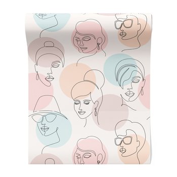 Tapeta - portrety, kobiety, abstrakcja