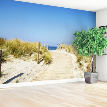 Fototapeta - plaża, morze, ścieżka