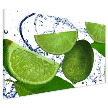 Obraz na płótnie - limonka, owoce, świeżość