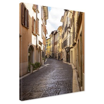 Obraz na płótnie - miasto, uliczka, budynki