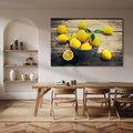 Obraz na płótnie - cytryny, owoce, żółty