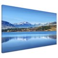 Obraz na płótnie - góry, jezioro, krajobraz
