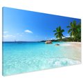 Obraz na płótnie - plaża, morze, tropiki