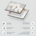 Obraz na płótnie - kwiat, orchidea, biały