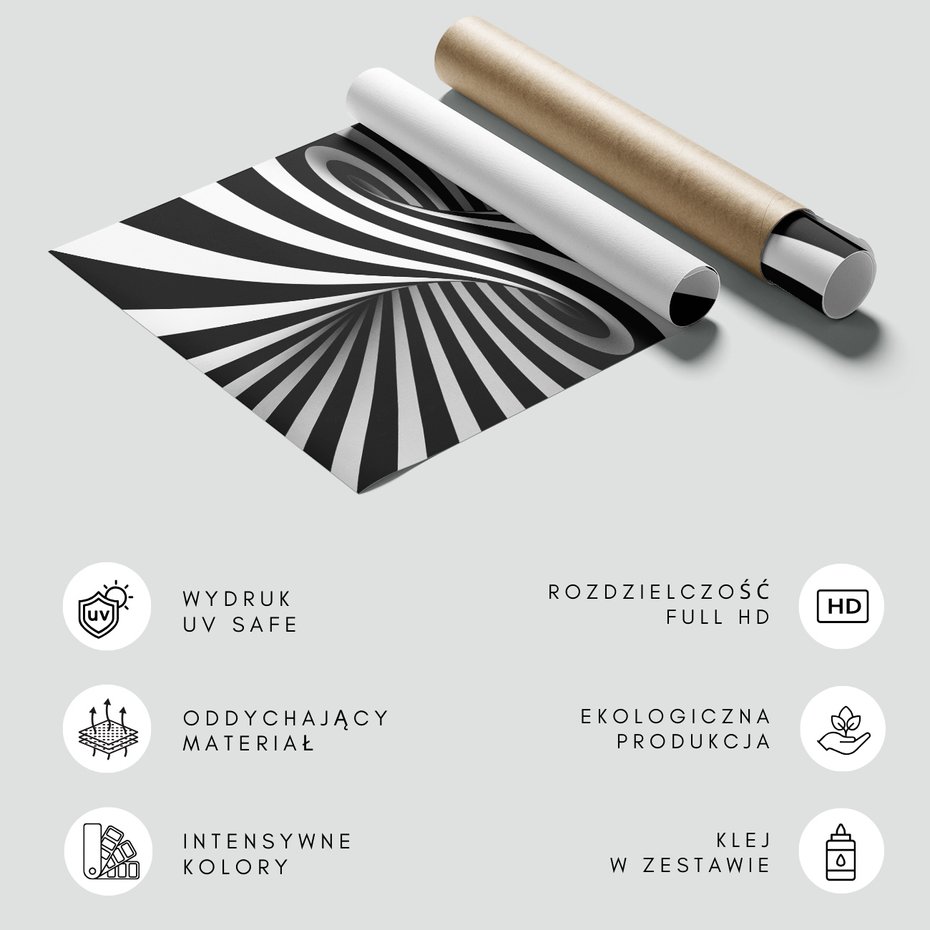 Fototapeta - abstrakcja, iluzja, spirala