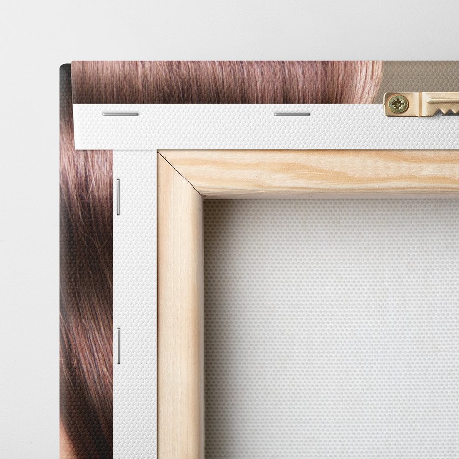 Obraz na płótnie - kobieta, włosy, uroda