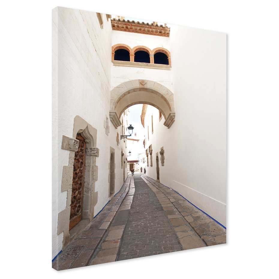 Obraz na płótnie - uliczka, miasto, architektura