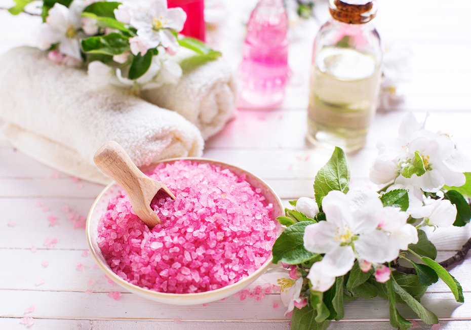 Fototapeta - spa, relaks, kwiaty