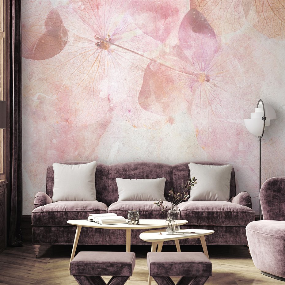 Fototapeta - loft, suche, kwiaty