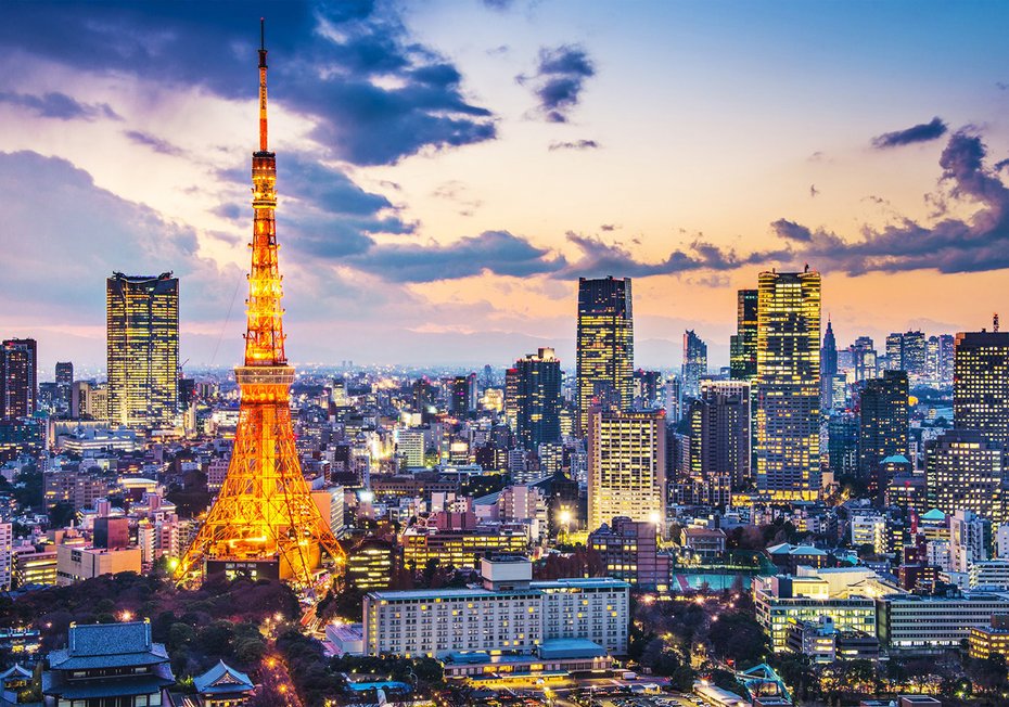 Fototapeta - tokio, wieża, miasto