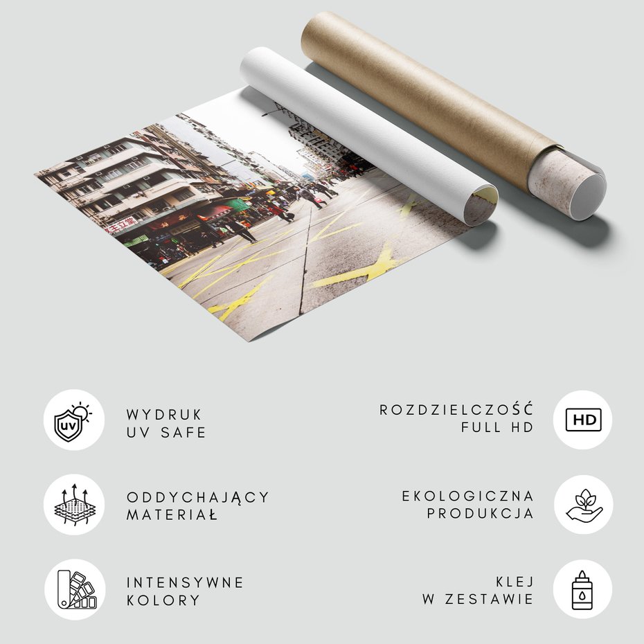 Fototapeta - miasto, ulica, ludzie