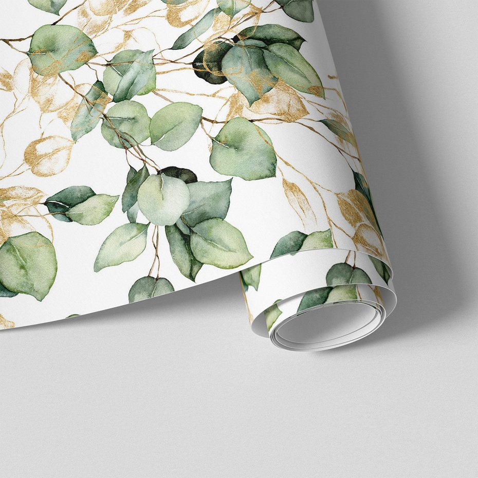 Tapeta - liście, gałązki, eukaliptus