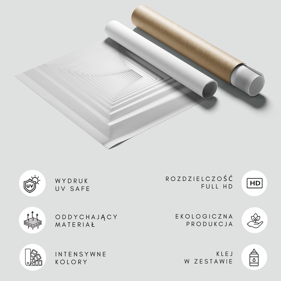 Fototapeta - wnętrze, biały, minimalizm