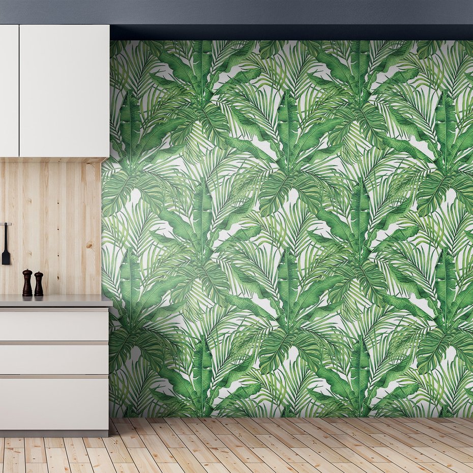 Tapeta - liście, dżungla, tropikalny