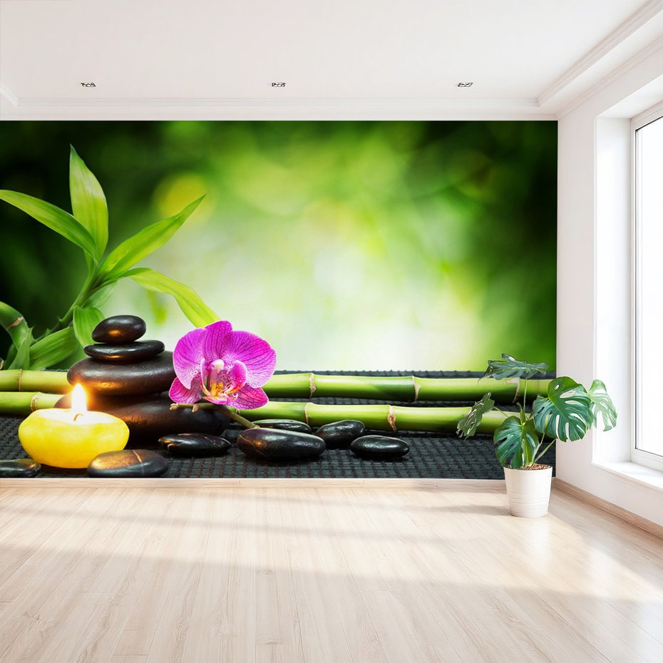 Fototapeta - relaks, orchidea, zen