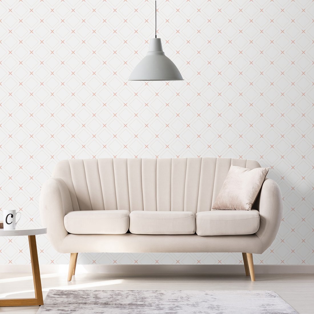 Tapeta - romby, linie, abstrakcja