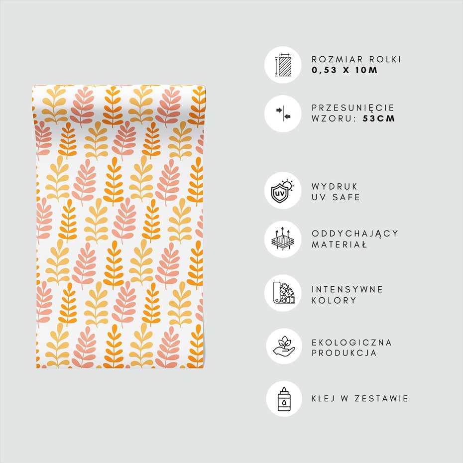 Tapeta - liście, gałązki, natura