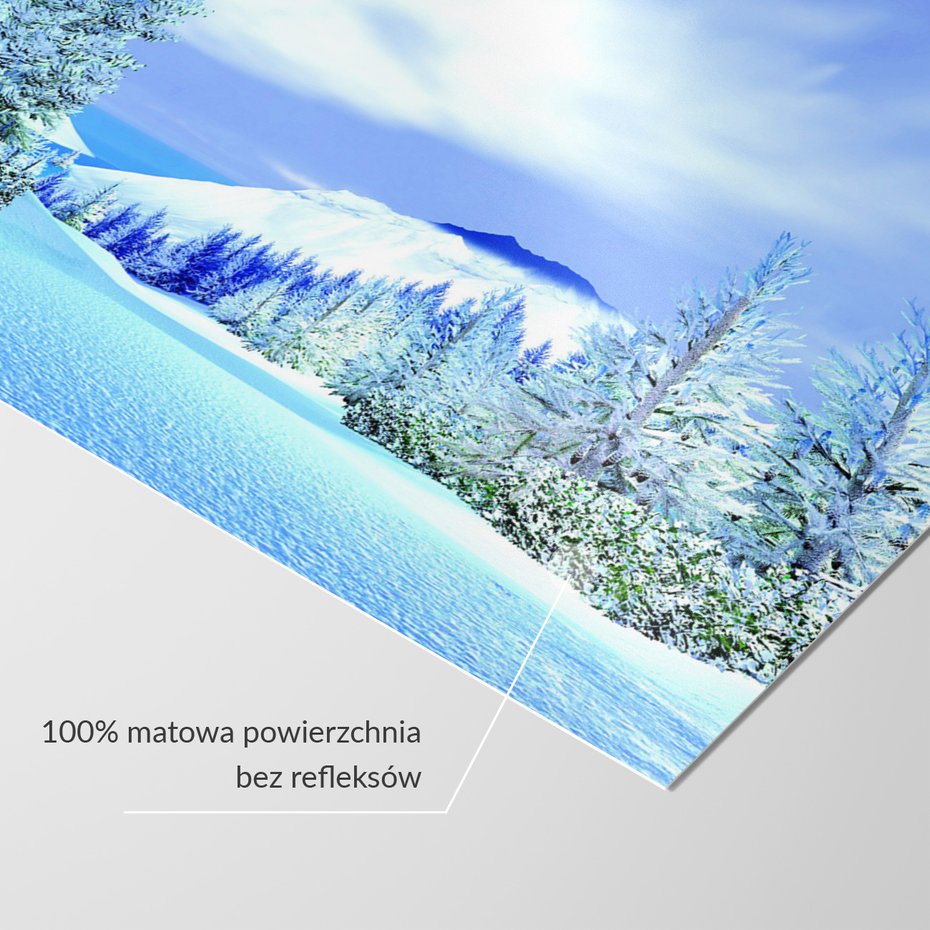 Fototapeta - zima, śnieg, góry