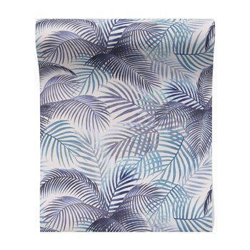 Tapeta - liście, wzór, akwarela