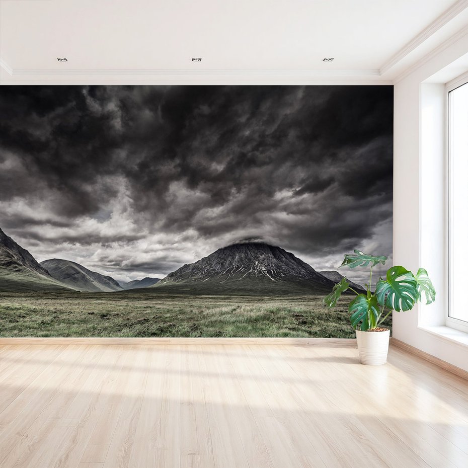 Fototapeta - krajobraz, góry, chmury