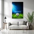 Obraz na płótnie - piłka nożna, sport, gol