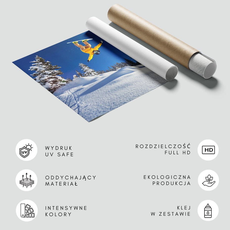 Fototapeta - śnieg, sport, zima