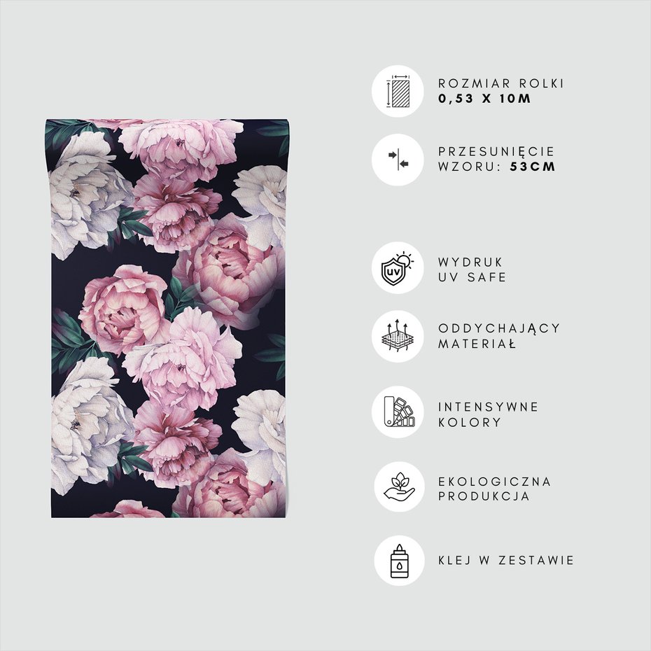 Tapeta - kwiaty, płatki, liście