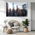 Obraz na płótnie - miasto, budynki, drapacze chmur