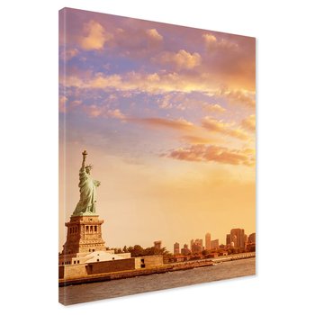 Obraz na płótnie - Nowy Jork, Statua Wolności, miasto