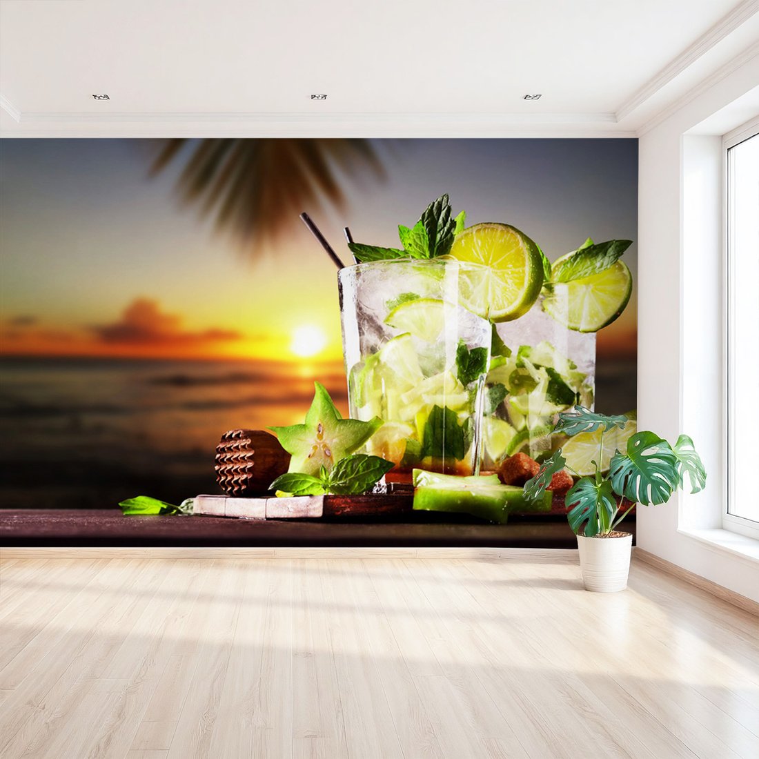 Fototapeta - mojito, drink, plaża