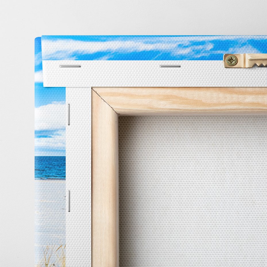 Obraz na płótnie - plaża, morze, piasek