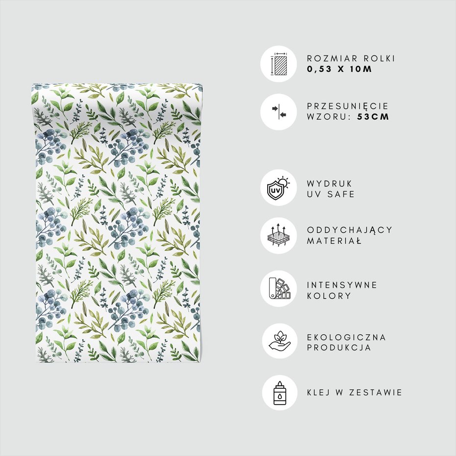 Tapeta - liście, gałązki, jagody