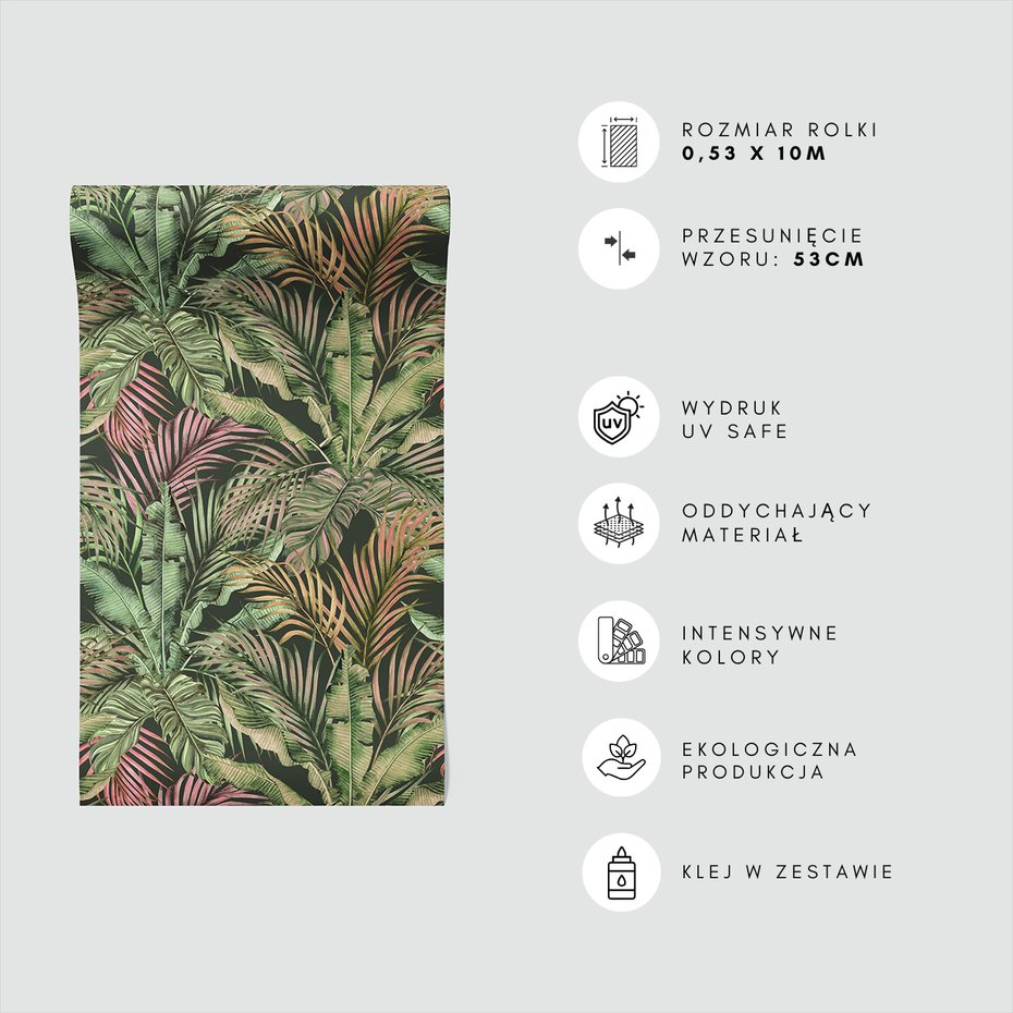 Tapeta - liście, rośliny, dżungla