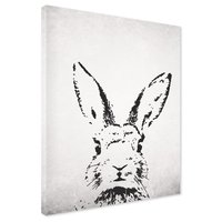Obraz na płótnie - królik, zwierzę, portret