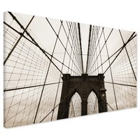 Obraz na płótnie - most, architektura, liny