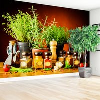 Fototapeta - przyprawy, zioła, jedzenie