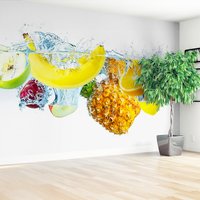 Fototapeta - owoce, woda, świeżość