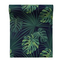 Tapeta - liście, monstera, palmy