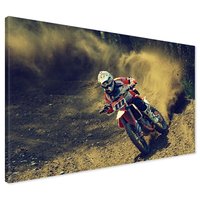 Obraz na płótnie - motocross, wyścig, sport