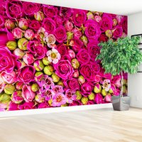 Fototapeta - róże, kwiaty, pąki