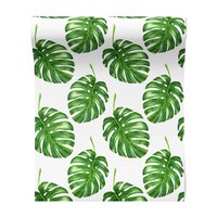 Tapeta - liście, monstera, wzór