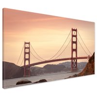 Obraz na płótnie - most, krajobraz, woda