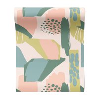 Tapeta - abstrakcja, plamy, kształty