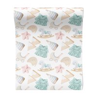 Tapeta - dziecięca, ilustracje, zabawki, dziecięca